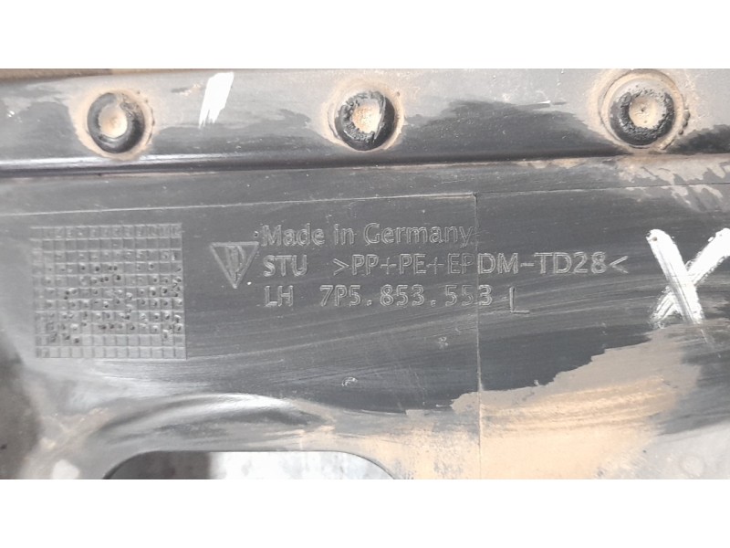 Recambio de estribos laterales para porsche cayenne (typ 92aa) diesel referencia OEM IAM 7P5853553L  