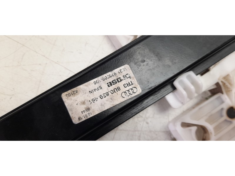 Recambio de elevalunas trasero izquierdo para audi q3 (8ug) base referencia OEM IAM 8U0839461  106022919 , 113797