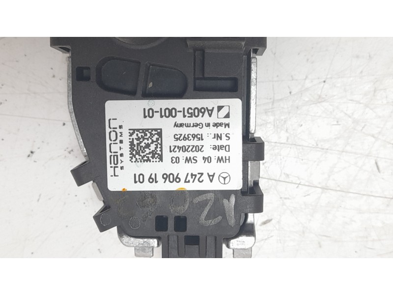 Recambio de resistencia calefaccion para mercedes-benz clase b sports tourer (w247) b 200 d (247.012) referencia OEM IAM A247906