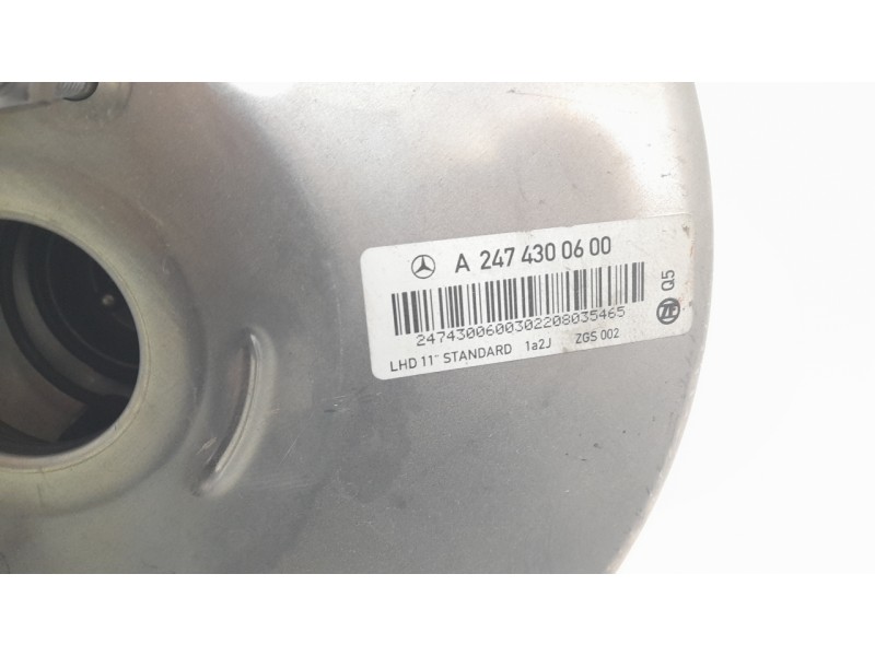 Recambio de servofreno para mercedes-benz clase b sports tourer (w247) b 200 d (247.012) referencia OEM IAM A2474300600  