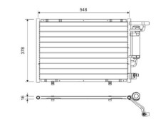 Recambio de condensador / radiador aire acondicionado para ford ka+ 1.2 ti-vct cat referencia OEM IAM G1B119710EA  350546 2