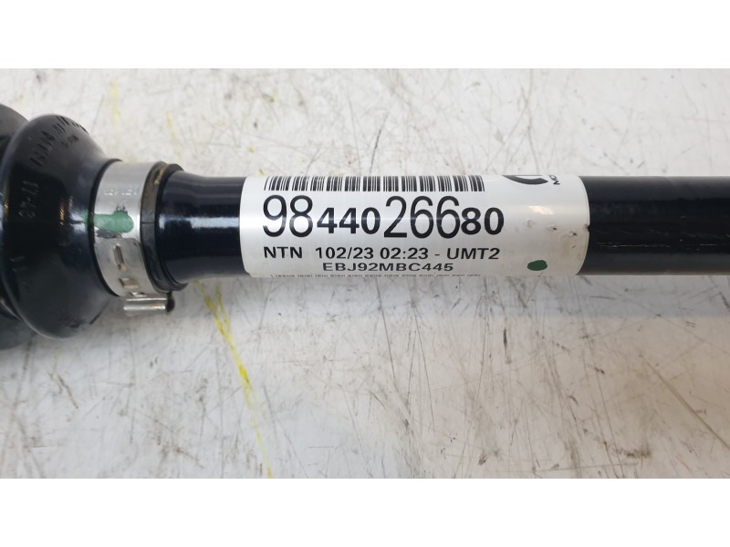 Recambio de transmision delantera izquierda para jeep avenger altitude referencia OEM IAM 9844026680  