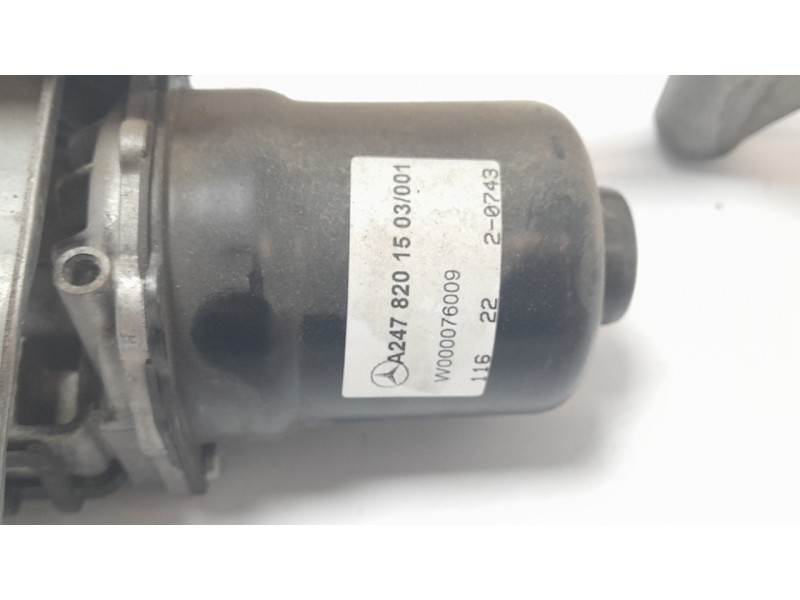 Recambio de motor limpia delantero para mercedes-benz clase b sports tourer (w247) b 200 d (247.012) referencia OEM IAM A2478201