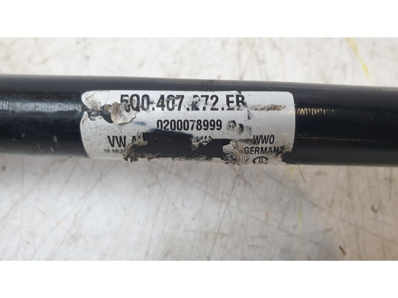 Recambio de transmision delantera derecha para seat leon st (5f8) 1.5 tgi referencia OEM IAM 5Q040727DD  