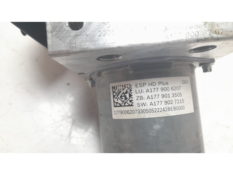 Recambio de abs para mercedes-benz clase b sports tourer (w247) b 200 d (247.012) referencia OEM IAM A1779006207  
