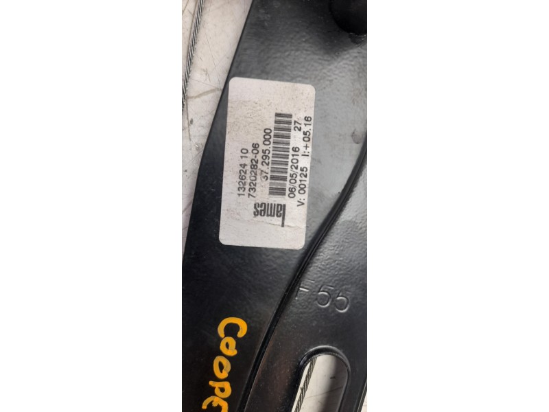Recambio de elevalunas trasero derecho para mini mini (f55) cooper d referencia OEM IAM 51357490208  