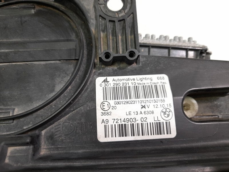 Recambio de faro izquierdo para bmw 2 active tourer (f45) 218 d referencia OEM IAM 63087214903 030129023110 104LPP462