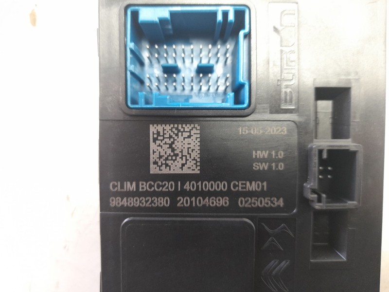 Recambio de modulo electronico para citroën c4 berlina e-feel pack referencia OEM IAM 9848932380  