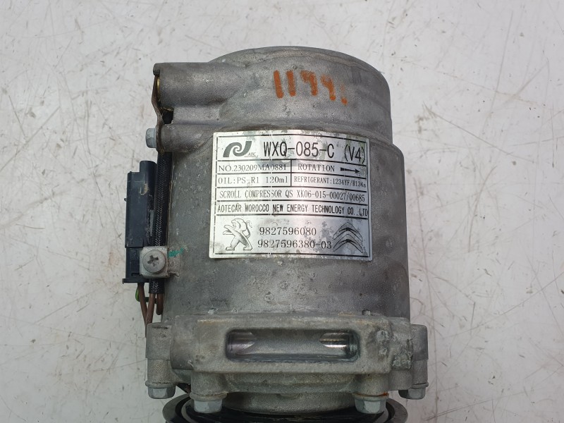 Recambio de compresor aire acondicionado para jeep avenger altitude referencia OEM IAM 9850433280  