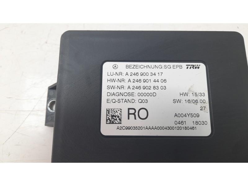 Recambio de bomba inyeccion para mercedes-benz clase cla (w117) cla 200 cdi (117.308) referencia OEM IAM A2469003417  