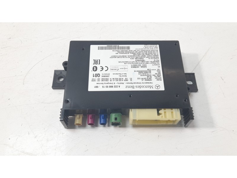 Recambio de modulo electronico para mercedes-benz clase cla (w117) cla 200 cdi (117.308) referencia OEM IAM A2229005315  