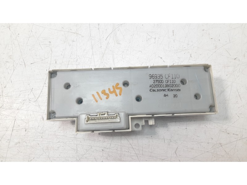 Recambio de mando climatizador para nissan 350 z (z33) 3.5 v6 cat referencia OEM IAM 27500CD110  96935CF110  