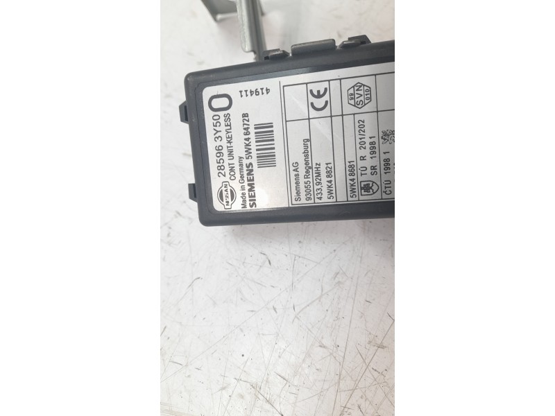 Recambio de rele para nissan 350 z (z33) 3.5 v6 cat referencia OEM IAM 285963Y50 5WK46472B 