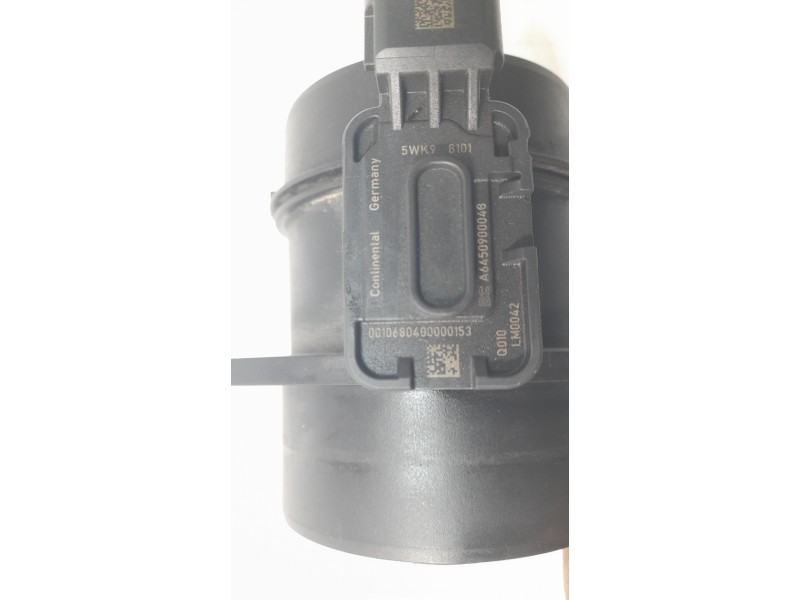 Recambio de caudalimetro para mercedes-benz clase cla (w117) cla 200 cdi (117.308) referencia OEM IAM A6450900048 5WK98101 