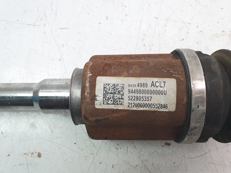 Recambio de transmision delantera izquierda para opel insignia b grand sport (z18) 2.0 (68) referencia OEM IAM YR00060580  