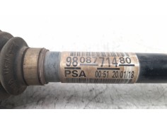 Recambio de transmision delantera izquierda para citroen c4 picasso origins referencia OEM IAM 9808771480 213C1698 T29213 2