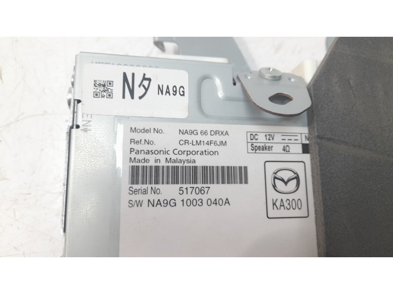 Recambio de modulo electronico para mazda mx-5 (04.2015>) 1.5 16v cat referencia OEM IAM NA9G66DRXA  