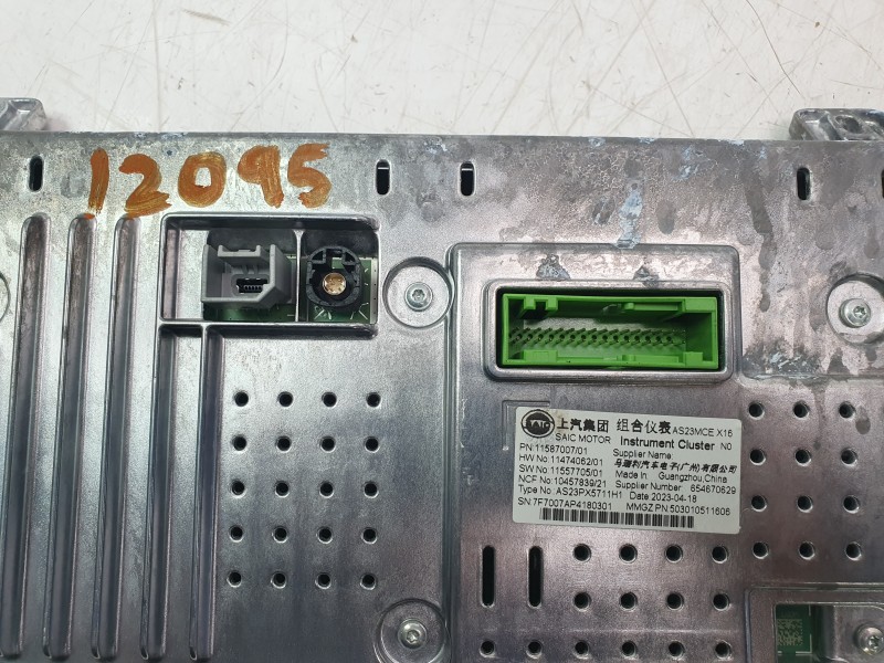 Recambio de cuadro instrumentos para mg mg hs (as23) 1.5 t (sas23) referencia OEM IAM 11474051  