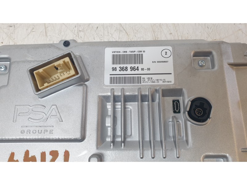 Recambio de cuadro instrumentos para peugeot 308 ii (lb_, lp_, lw_, lh_, l3_) 1.2 thp 110 referencia OEM IAM 9836896480  