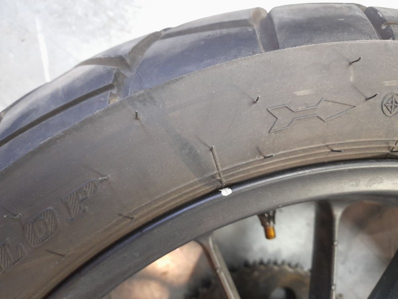 Recambio de llanta para honda cl cl500 (pc67) referencia OEM IAM 42650MKPJ80  