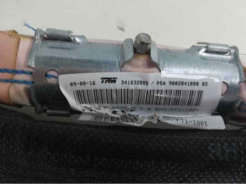 Recambio de airbag cortina delantero izquierdo para citroen c3 collection referencia OEM IAM 9802841080 34183288B 