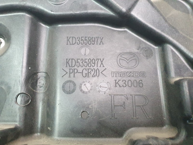 Recambio de elevalunas delantero derecho para mazda cx-5 luxury 2wd referencia OEM IAM KD535897X  