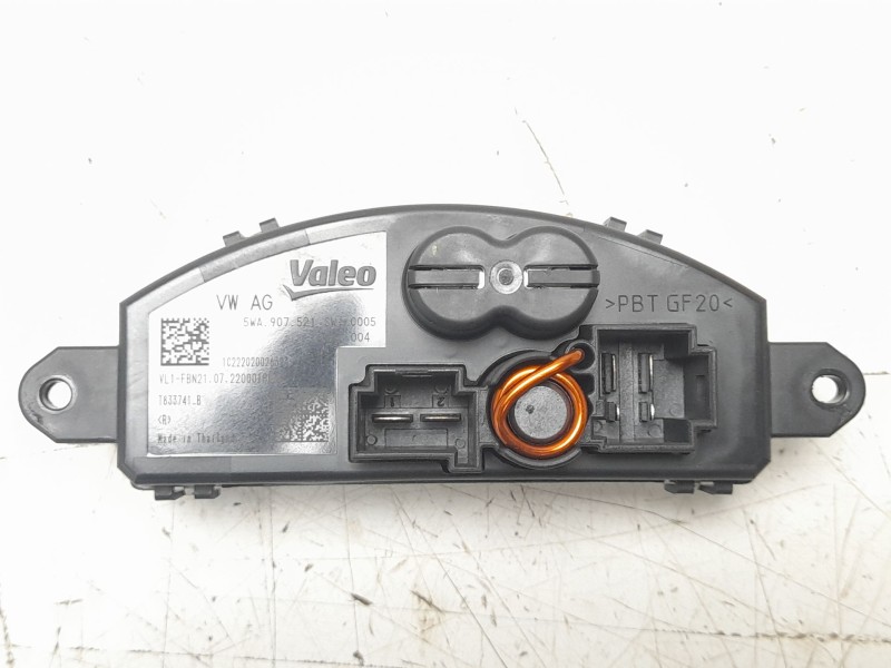 Recambio de resistencia calefaccion para cupra formentor 1.5 tsi referencia OEM IAM 5WA907521  