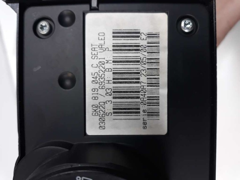 Recambio de mando climatizador para seat ibiza (6k1) stella referencia OEM IAM 6K0819045C  