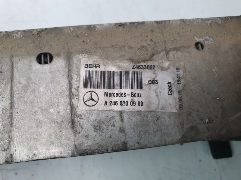 Recambio de intercooler para mercedes-benz clase gla (w156) gla 200 cdi (156.908) referencia OEM IAM A2465000900  