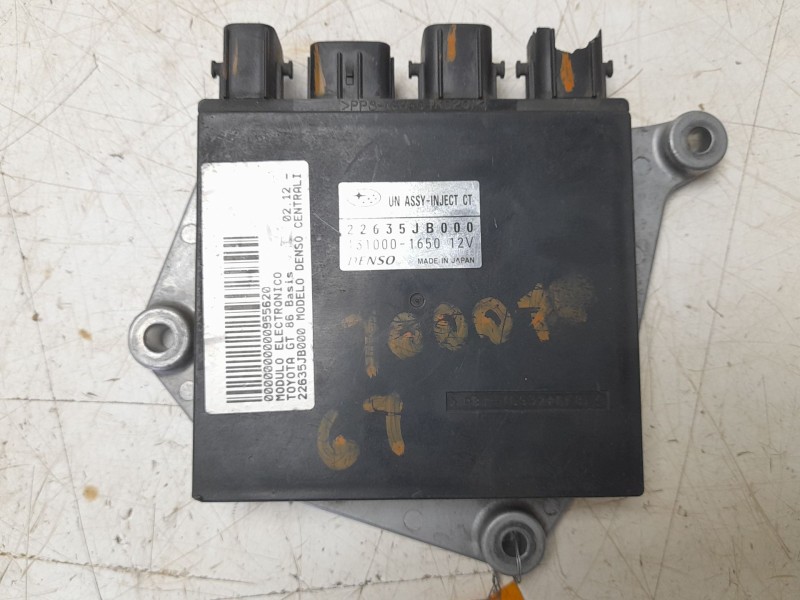 Recambio de modulo electronico para toyota gt 86 basis referencia OEM IAM 22635JB000  