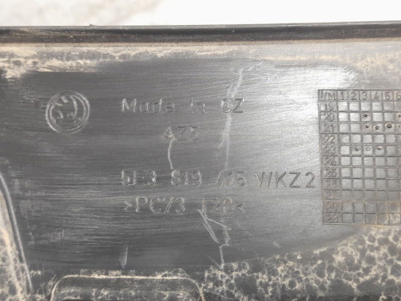 Recambio de torpedo para skoda octavia lim. (nx3) ambition referencia OEM IAM 5E3819416  