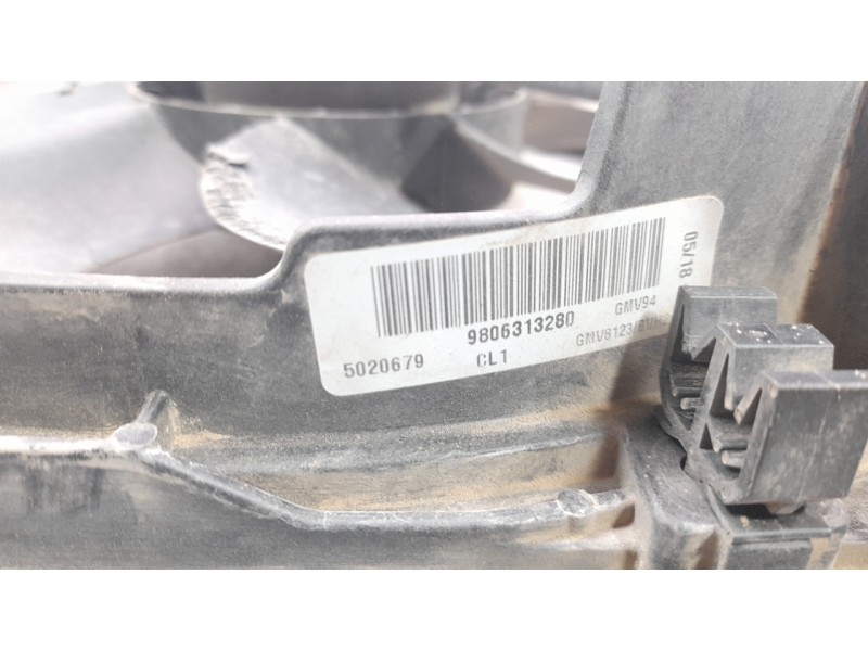 Recambio de electroventilador para citroen c4 picasso origins referencia OEM IAM 9806313280  