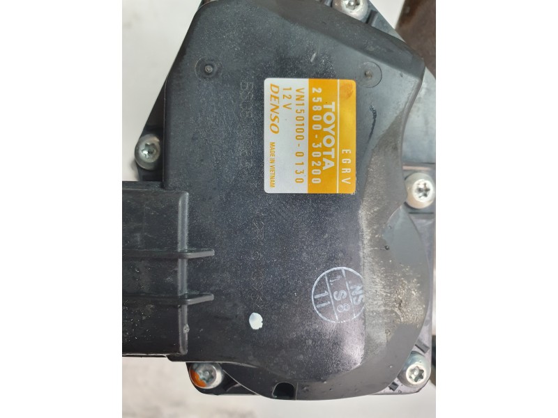 Recambio de valvula egr para toyota hilux (kun) 3.0 turbodiesel referencia OEM IAM 2580030200 1923002010 