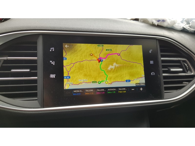 Recambio de sistema navegacion gps para peugeot 308 1.2 12v e-thp referencia OEM IAM 9828476980  