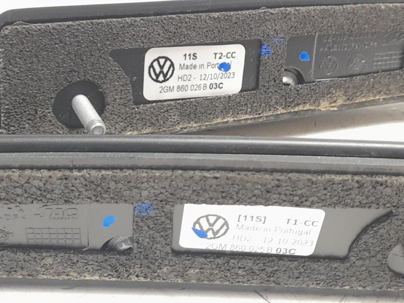 Recambio de barras techo para volkswagen t-cross (c11, d31) 1.0 tsi referencia OEM IAM 2GM860026B 2GM860025B 