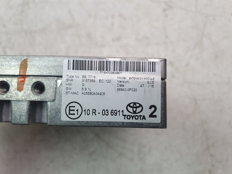 Recambio de modulo electronico para toyota auris (_e18_) 1.8 hybrid (zwe186_) referencia OEM IAM 6434CBE2808  