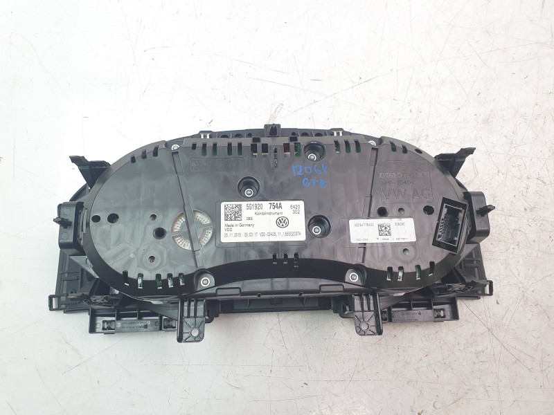 Recambio de cuadro instrumentos para volkswagen golf vii lim. gte referencia OEM IAM 5G1920754  