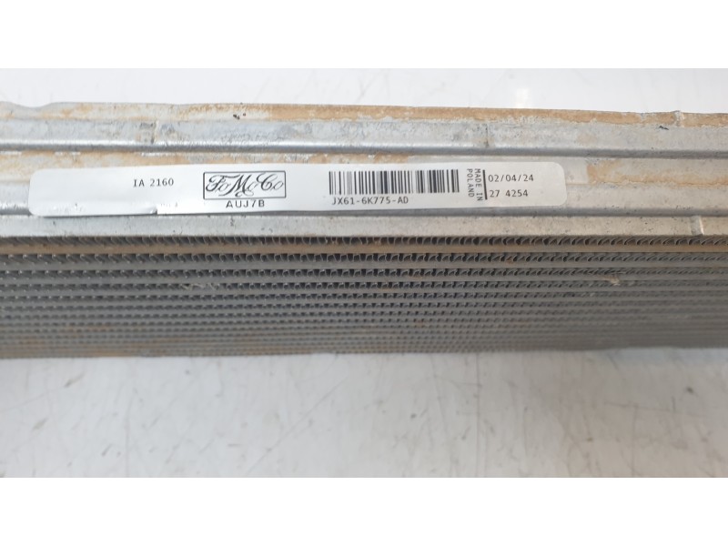 Recambio de intercooler para ford focus iv (hn) 1.0 ecoboost mhev referencia OEM IAM JX616K775AD  309120
