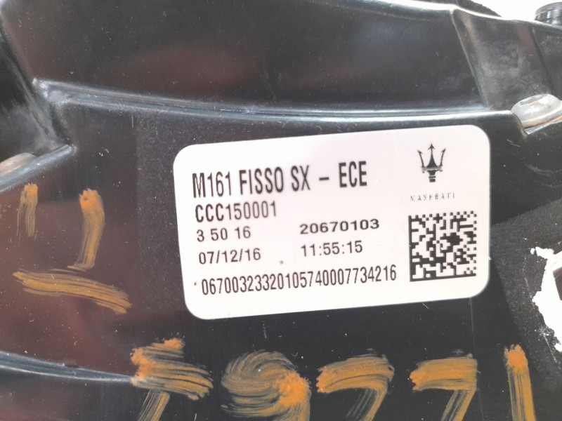 Recambio de piloto trasero izquierdo para maserati levante suv (m161) 3.0 d q4 referencia OEM IAM 670032332  