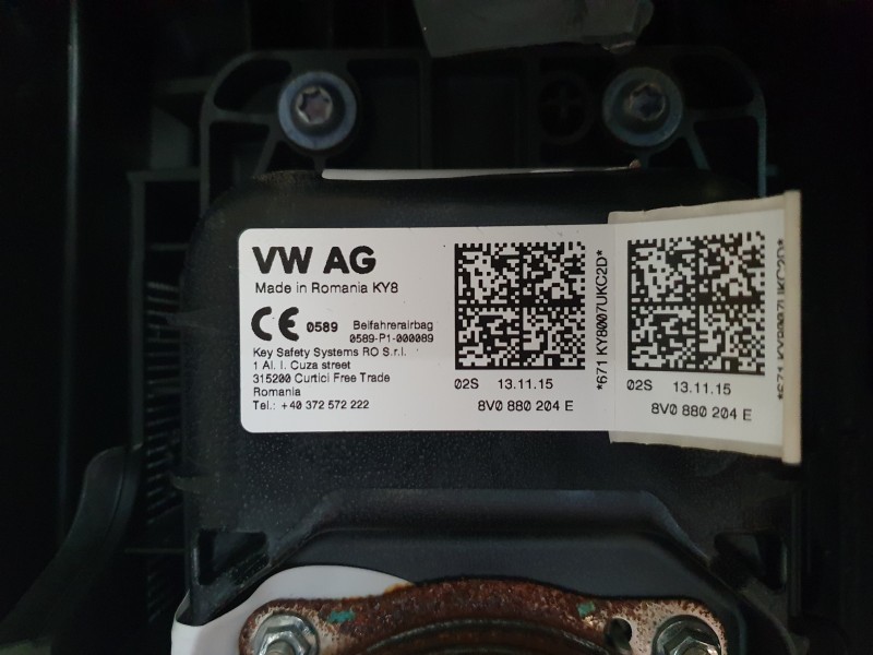 Recambio de kit airbag para volkswagen golf vii lim. gte referencia OEM IAM 5G1857003Q  