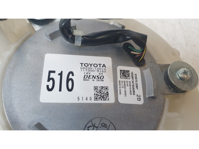 Recambio de ventilador calefaccion para toyota auris (_e18_) 1.8 hybrid (zwe186_) referencia OEM IAM G923012010  