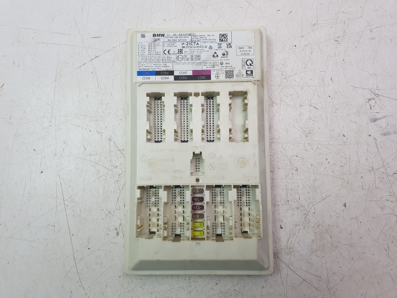 Recambio de caja reles / fusibles para bmw 1 (f40) 118 i referencia OEM IAM 61355A4E0E6  