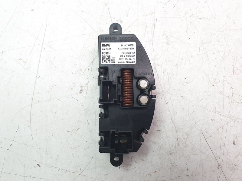 Recambio de resistencia calefaccion para bmw 1 (f40) 118 i referencia OEM IAM 64117952061  