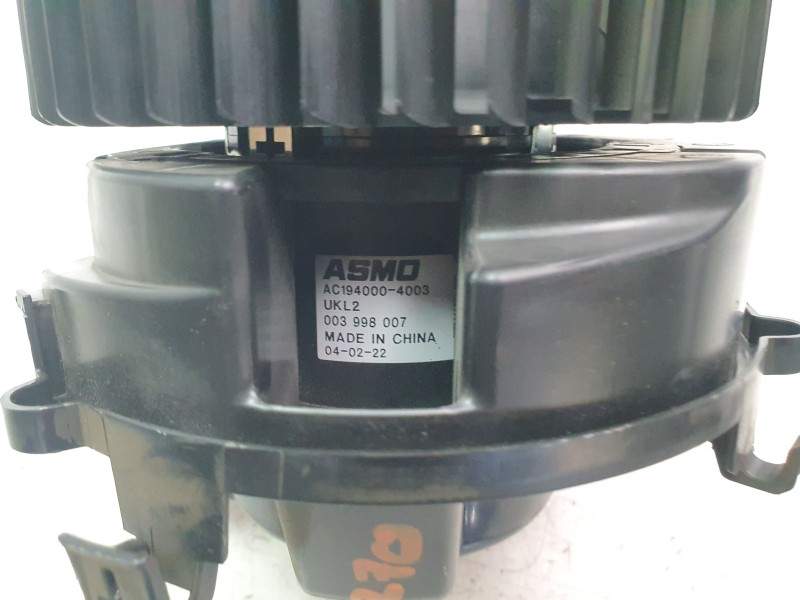 Recambio de ventilador calefaccion para bmw 1 (f40) 118 i referencia OEM IAM 64119297752 20220714 