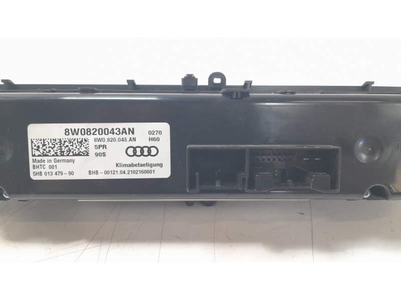 Recambio de mando climatizador para audi a4 b9 (8w2, 8wc) 2.0 tdi referencia OEM IAM 8W0820043BH  