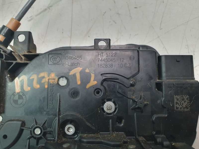 Recambio de cerradura puerta trasera izquierda para bmw 1 (f40) 118 i referencia OEM IAM 74454512  