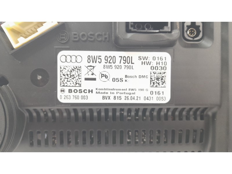 Recambio de cuadro instrumentos para audi a4 b9 (8w2, 8wc) 2.0 tdi referencia OEM IAM 8W5920740  