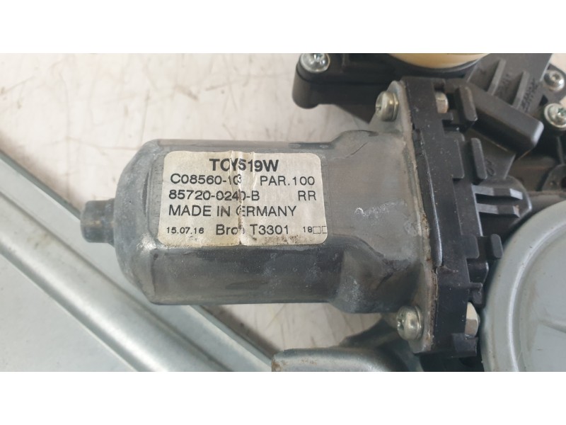 Recambio de elevalunas trasero derecho para toyota auris (_e18_) 1.8 hybrid (zwe186_) referencia OEM IAM 6983002430  