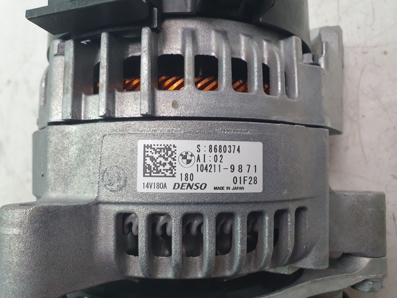 Recambio de alternador para bmw 1 (f40) 118 i referencia OEM IAM 8680374 1042119871 ALF530504DN , ALF530504HQ