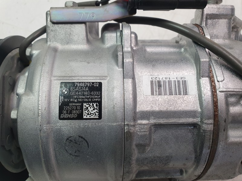 Recambio de compresor aire acondicionado para bmw 1 (f40) 118 i referencia OEM IAM 794879702 6SAS14A , GE4471406332 
